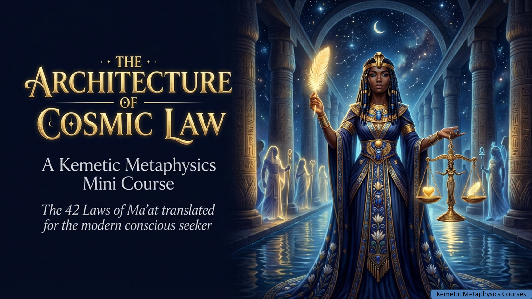 Introduction to Ma’at: The Architecture of the 42 Cosmic Laws