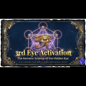 3rd Eye Activation: The Kemetic Science of the Hidden Eye
